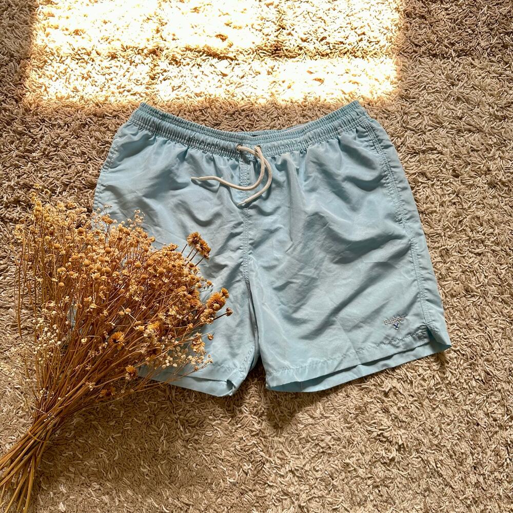 Barbour Mint Swim Trunk Board Shorts Mens Size XL